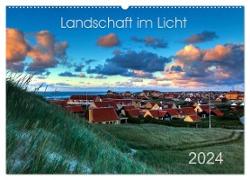 Landschaft im Licht (Wandkalender 2024 DIN A2 quer), CALVENDO Monatskalender