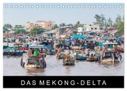 Das Mekong-Delta (Tischkalender 2024 DIN A5 quer), CALVENDO Monatskalender