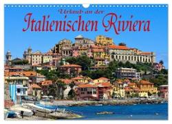 Urlaub an der Italienischen Riviera (Wandkalender 2024 DIN A3 quer), CALVENDO Monatskalender