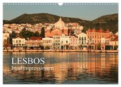 Lesbos - Inselimpressionen (Wandkalender 2024 DIN A3 quer), CALVENDO Monatskalender
