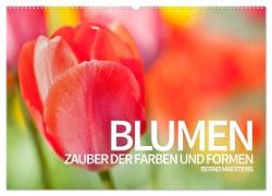 BLUMEN Zauber der Farben und Formen (Wandkalender 2024 DIN A2 quer), CALVENDO Monatskalender