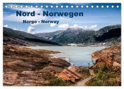 Nord Norwegen Norge - Norway (Tischkalender 2024 DIN A5 quer), CALVENDO Monatskalender