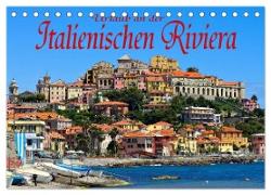 Urlaub an der Italienischen Riviera (Tischkalender 2024 DIN A5 quer), CALVENDO Monatskalender