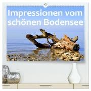 Impressionen vom schönen Bodensee (hochwertiger Premium Wandkalender 2024 DIN A2 quer), Kunstdruck in Hochglanz
