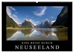Eine Reise durch Neuseeland (Wandkalender 2024 DIN A2 quer), CALVENDO Monatskalender