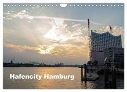 Hafencity Hamburg ¿ die Perspektive (Wandkalender 2024 DIN A4 quer), CALVENDO Monatskalender