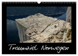 Traumziel Norwegen (Wandkalender 2024 DIN A3 quer), CALVENDO Monatskalender