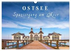 Ostsee - Spaziergang am Meer (Wandkalender 2024 DIN A3 quer), CALVENDO Monatskalender