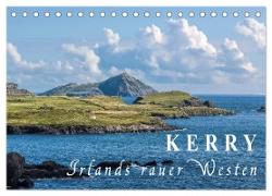 Kerry - Irlands rauer Westen (Tischkalender 2024 DIN A5 quer), CALVENDO Monatskalender