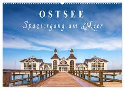 Ostsee - Spaziergang am Meer (Wandkalender 2024 DIN A2 quer), CALVENDO Monatskalender