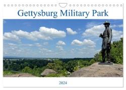 Gettysburg Military Park (Wandkalender 2024 DIN A4 quer), CALVENDO Monatskalender