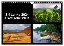 Sri Lanka 2024 ¿ Exotische Welt (Wandkalender 2024 DIN A4 quer), CALVENDO Monatskalender