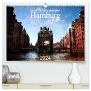 Silberstein porträtiert Hamburg (hochwertiger Premium Wandkalender 2024 DIN A2 quer), Kunstdruck in Hochglanz
