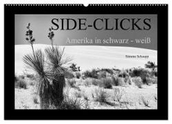 Side-Clicks Amerika in schwarz-weiß (Wandkalender 2024 DIN A2 quer), CALVENDO Monatskalender