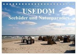 USEDOM - Seebäder und Naturparadies (Tischkalender 2024 DIN A5 quer), CALVENDO Monatskalender