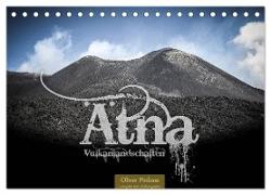 Ätna - Vulkanlandschaften (Tischkalender 2024 DIN A5 quer), CALVENDO Monatskalender