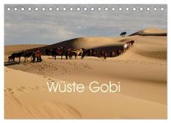 Wüste Gobi (Tischkalender 2024 DIN A5 quer), CALVENDO Monatskalender