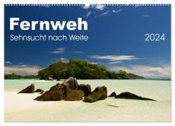 Fernweh - Sehnsucht nach Weite (Wandkalender 2024 DIN A2 quer), CALVENDO Monatskalender