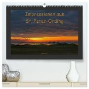 Impressionen aus St. Peter-Ording (hochwertiger Premium Wandkalender 2024 DIN A2 quer), Kunstdruck in Hochglanz