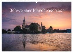 Schweriner Märchenschloss (Wandkalender 2024 DIN A2 quer), CALVENDO Monatskalender