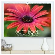 Soft Rock - Visuelle Musik der Blumen (hochwertiger Premium Wandkalender 2024 DIN A2 quer), Kunstdruck in Hochglanz