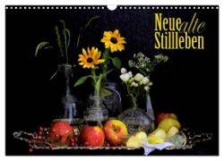 Neue alte Stillleben (Wandkalender 2024 DIN A3 quer), CALVENDO Monatskalender
