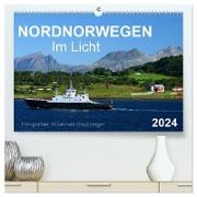 Nordnorwegen im Licht (hochwertiger Premium Wandkalender 2024 DIN A2 quer), Kunstdruck in Hochglanz