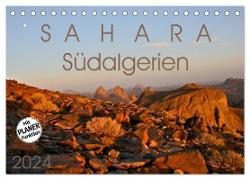 Sahara - Südalgerien (Tischkalender 2024 DIN A5 quer), CALVENDO Monatskalender