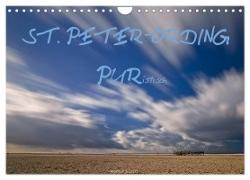 ST. PETER-ORDING PURistisch (Wandkalender 2024 DIN A4 quer), CALVENDO Monatskalender