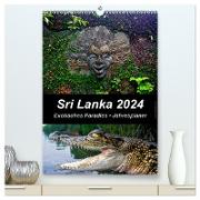 Sri Lanka 2024 - Exotisches Paradies - Jahresplaner (hochwertiger Premium Wandkalender 2024 DIN A2 hoch), Kunstdruck in Hochglanz