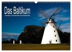 Das Baltikum - Unterwegs in faszinierenden Kulturlandschaften (Wandkalender 2024 DIN A3 quer), CALVENDO Monatskalender