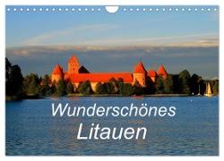 Wunderschönes Litauen (Wandkalender 2024 DIN A4 quer), CALVENDO Monatskalender