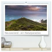 Neuseeland - ein Naturparadies (hochwertiger Premium Wandkalender 2024 DIN A2 quer), Kunstdruck in Hochglanz