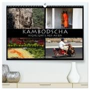Kambodscha - Highlights aus Asien 2024 (hochwertiger Premium Wandkalender 2024 DIN A2 quer), Kunstdruck in Hochglanz