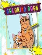 The Cats of Colwick Coloring Book: Volume One