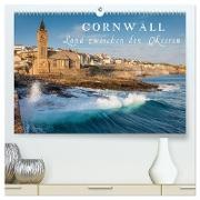 Cornwall - Land zwischen den Meeren (hochwertiger Premium Wandkalender 2024 DIN A2 quer), Kunstdruck in Hochglanz