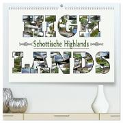 Schottische Highlands (hochwertiger Premium Wandkalender 2024 DIN A2 quer), Kunstdruck in Hochglanz