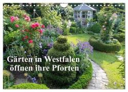 Gärten in Westfalen öffnen ihre Pforten (Wandkalender 2024 DIN A4 quer), CALVENDO Monatskalender