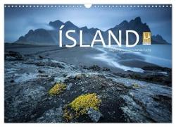 Island Impressionen von Armin Fuchs (Wandkalender 2024 DIN A3 quer), CALVENDO Monatskalender