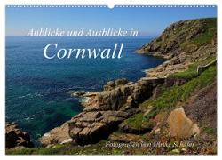 Anblicke und Ausblicke in Cornwall (Wandkalender 2024 DIN A2 quer), CALVENDO Monatskalender