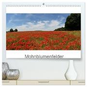 Mohnblumenfelder (hochwertiger Premium Wandkalender 2024 DIN A2 quer), Kunstdruck in Hochglanz