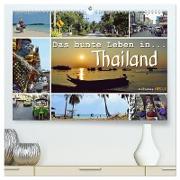 Das bunte Leben in Thailand (hochwertiger Premium Wandkalender 2024 DIN A2 quer), Kunstdruck in Hochglanz