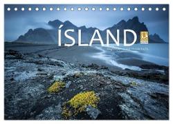 Island Impressionen von Armin Fuchs (Tischkalender 2024 DIN A5 quer), CALVENDO Monatskalender