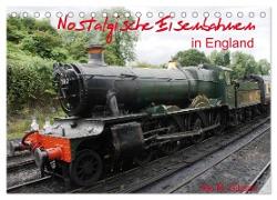 Nostalgische Eisenbahnen Englands (Tischkalender 2024 DIN A5 quer), CALVENDO Monatskalender