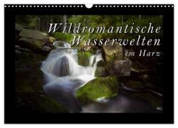 Wildromantische Wasserwelten im Harz (Wandkalender 2024 DIN A3 quer), CALVENDO Monatskalender
