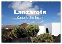 Lanzarote - Kanarische Inseln (Wandkalender 2024 DIN A2 quer), CALVENDO Monatskalender