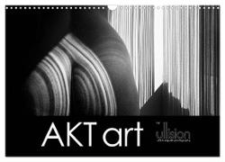 AKT art (Wandkalender 2024 DIN A3 quer), CALVENDO Monatskalender