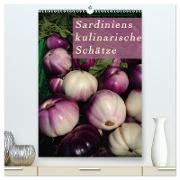 Sardiniens kulinarische Schätze (hochwertiger Premium Wandkalender 2024 DIN A2 hoch), Kunstdruck in Hochglanz