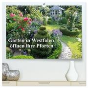 Gärten in Westfalen öffnen ihre Pforten (hochwertiger Premium Wandkalender 2024 DIN A2 quer), Kunstdruck in Hochglanz