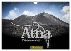 Ätna - Vulkanlandschaften (Wandkalender 2024 DIN A4 quer), CALVENDO Monatskalender